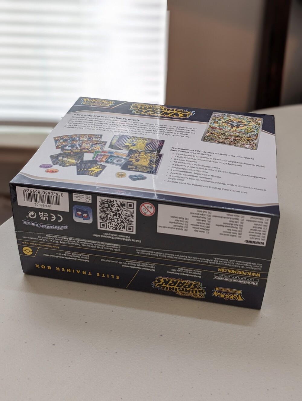 NEW ⚡ Surging Sparks ⚡ Elite Trainer Box ETB ⚡ Factory sealed ⚡ Pokemon Cards - Picture 10 of 10